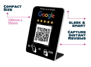 Compact Stand Google Review Benefits
